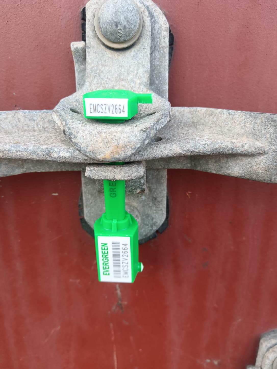 Bolt seal applied